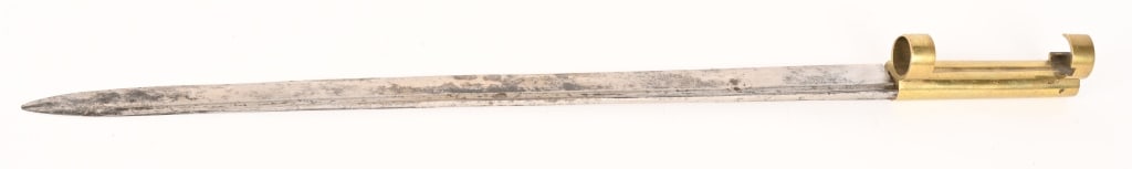 UNUSAL 19th CENTURY PROBABLY SWISS SWORD BAYONET (1 of 6)