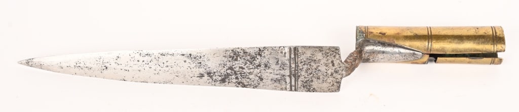 ITALIAN 18TH CENTURY HUNTING BAYONET (1 of 6)