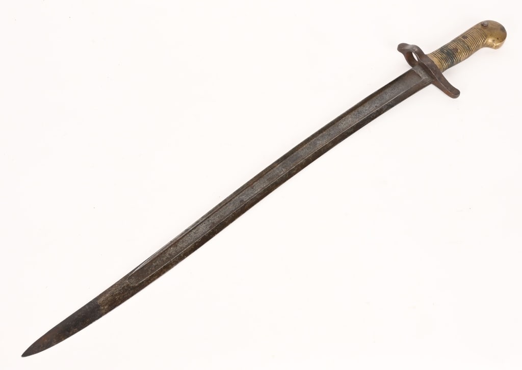 GERMAN BADEN 19TH CENTURY SWORD BAYONET (1 of 10)