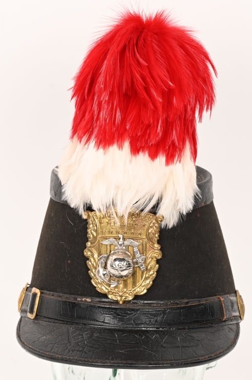 SPANISH AMERICAN WAR USMC SHAKO US MARINE CORPS (1 of 7)