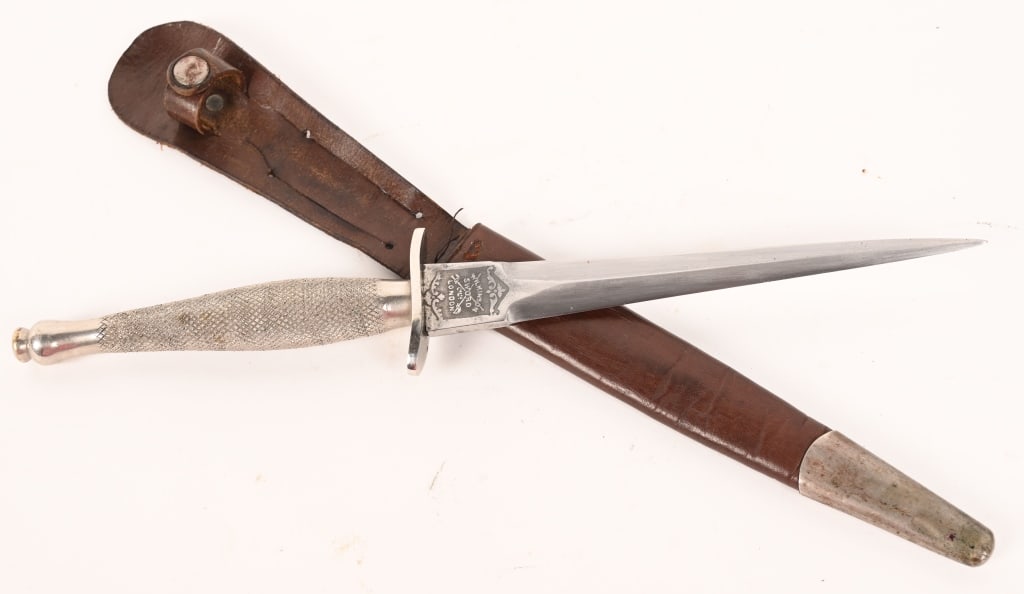 WWII BRITISH SYKES FAIRBAIRN FIGHTING KNIFE TYPE 1 (1 of 7)