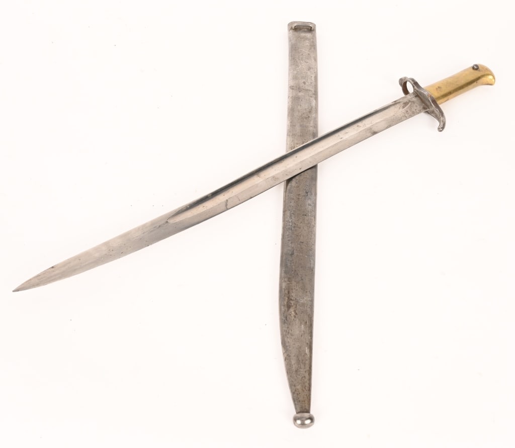 FRENCH CIRCA 1865 EXPERIMENTAL SWORD BAYONET (1 of 8)