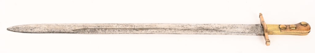 RUSSIAN M1777-1805 STUTZER CARBINE SWORD BAYONET (1 of 8)