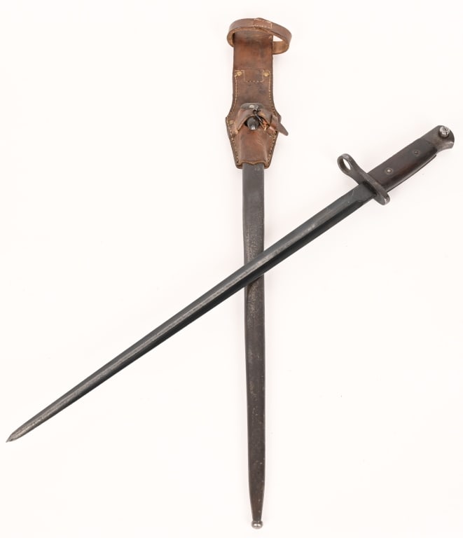 WWI BELGIUM MODEL 1916 BAYONET with FROG WW1 (1 of 7)