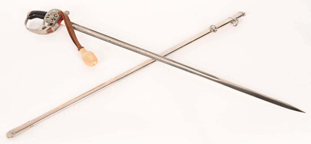 WWI IMPERIAL GERMAN M89 PATTERN ENGRAVED SWORD (1 of 7)