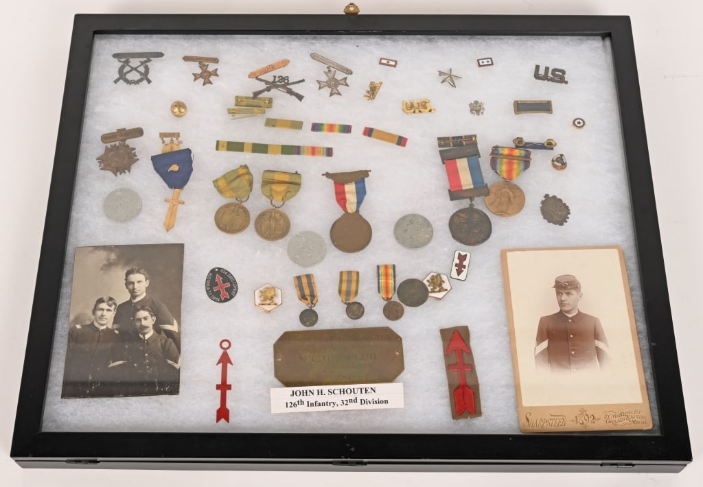 SPANISH AMERICAN WAR - WW1 NAMED US GENERAL LOT (1 of 11)