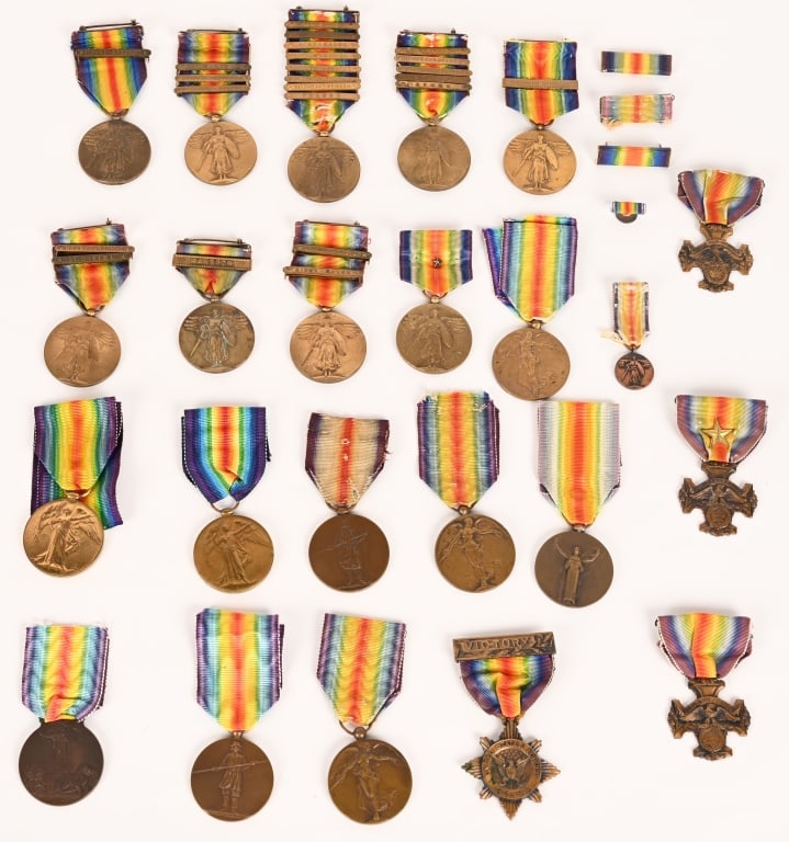 US BRITISH FRENCH JAPANESE BELGIUM VICTORY MEDALS (1 of 18)