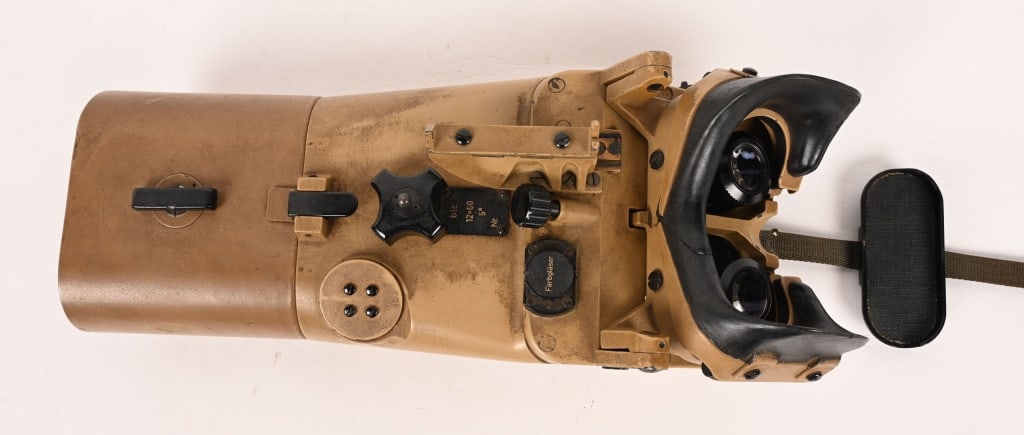 WWII NAZI GERMAN CASED BLC RANGEFINDER BINOCULARS - 6