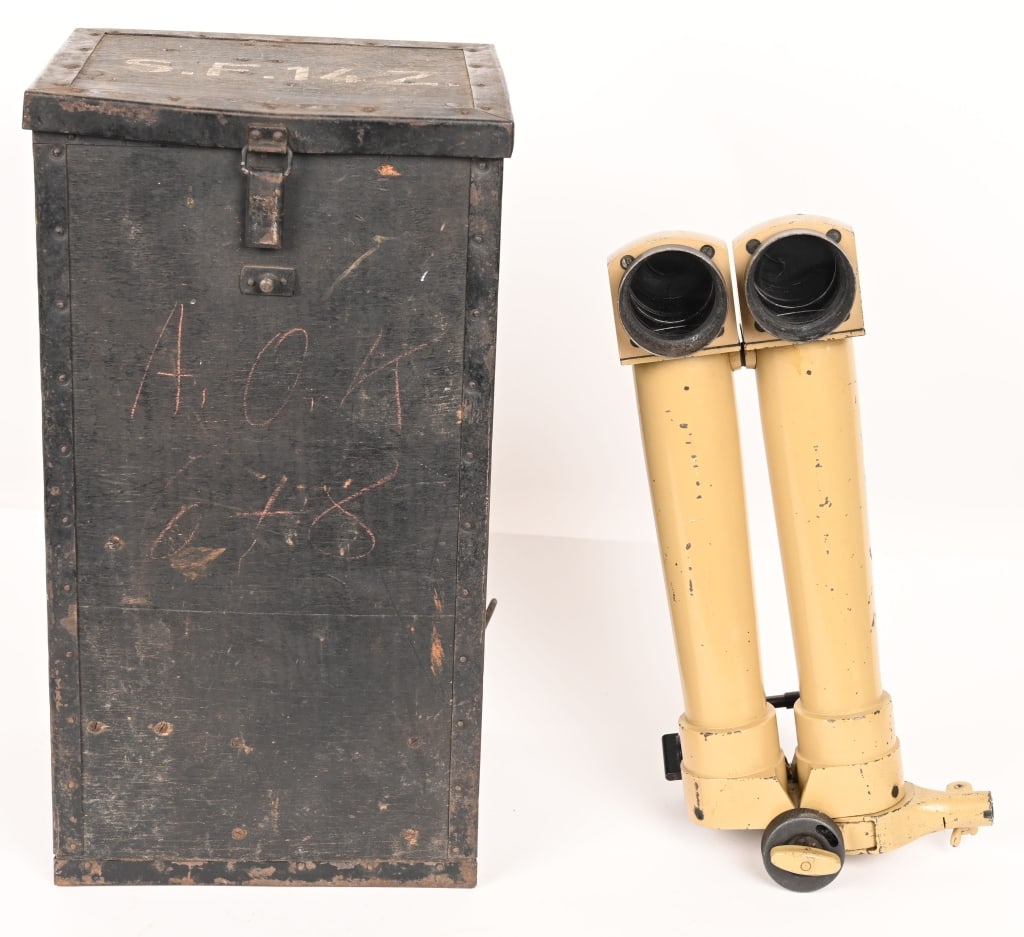 WWII NAZI GERMAN SF 14Z BINOCULARS W CAPTURE PAPER (1 of 8)