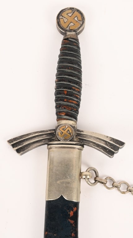 WWII NAZI GERMAN LUFTWAFFE FIRST PATTERN DAGGER - 5