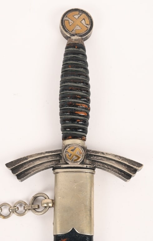 WWII NAZI GERMAN LUFTWAFFE FIRST PATTERN DAGGER - 6