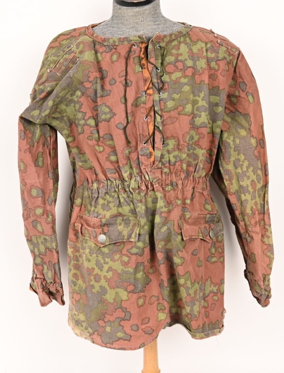WAFFEN SS M42 OAK LEAF B PATTERN CAMO SMOCK WW2 (1 of 13)
