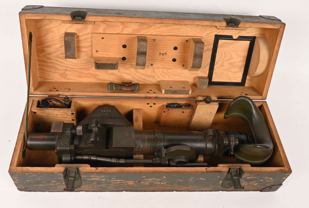 WWII NAZI GERMAN M T.Z.F.4 TELESCOPIC TANK SIGHT (1 of 11)