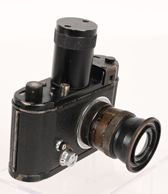 WWII NAZI GERMAN LUFTWAFFE ROBOT CAMERA W TRIPOD - 2