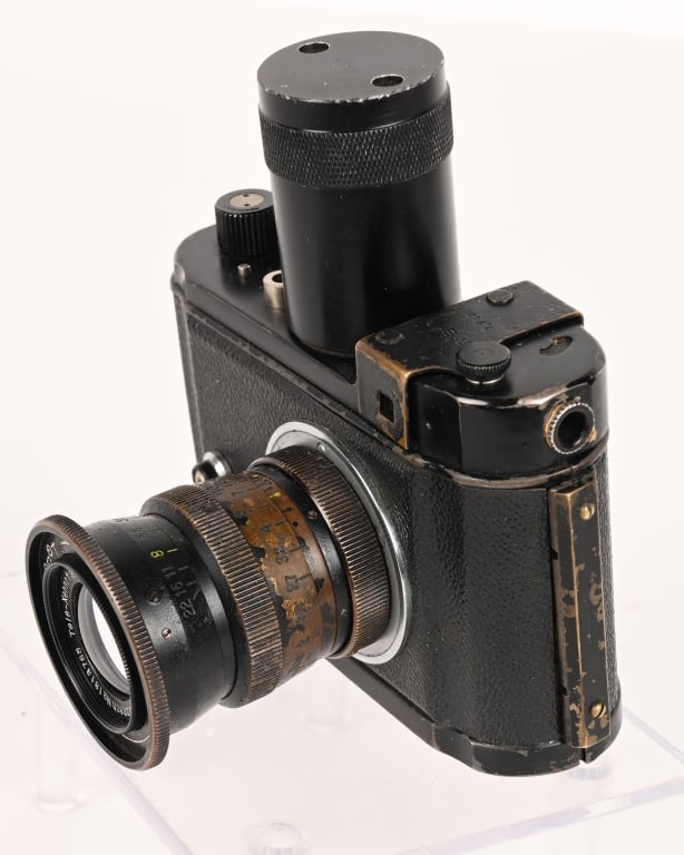 WWII NAZI GERMAN LUFTWAFFE ROBOT CAMERA W TRIPOD - 4