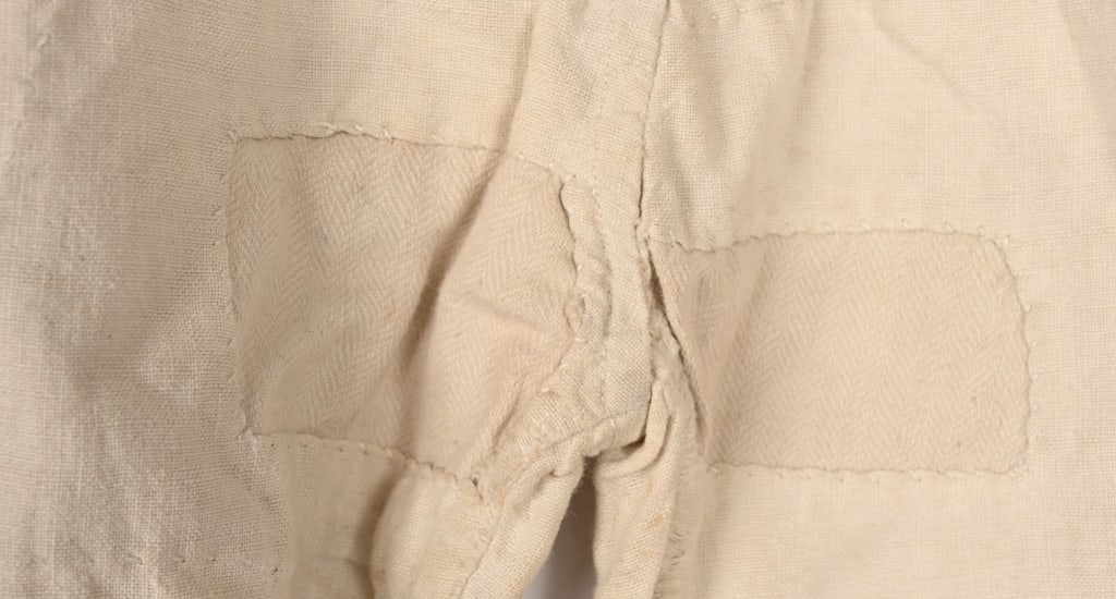 WWII NAZI GERMAN WAFFEN SS WHITE CAMO TROUSERS WW2 - 7