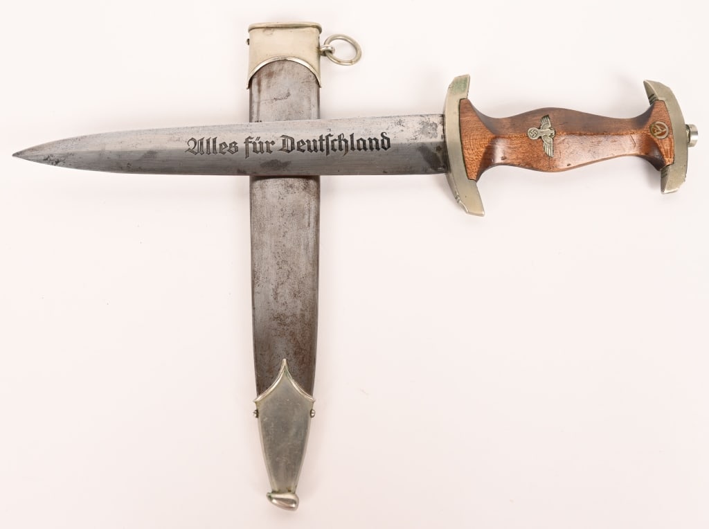 WWII NAZI GERMAN SA DAGGER BY GEBR. BOHME NACHFL. (1 of 6)
