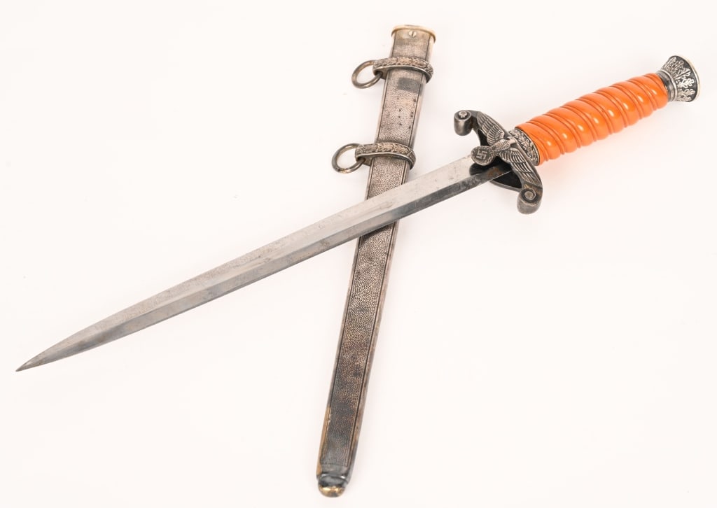 WWII NAZI GERMAN OFFICERS DAGGER BY EICKHORN WW2 (1 of 7)