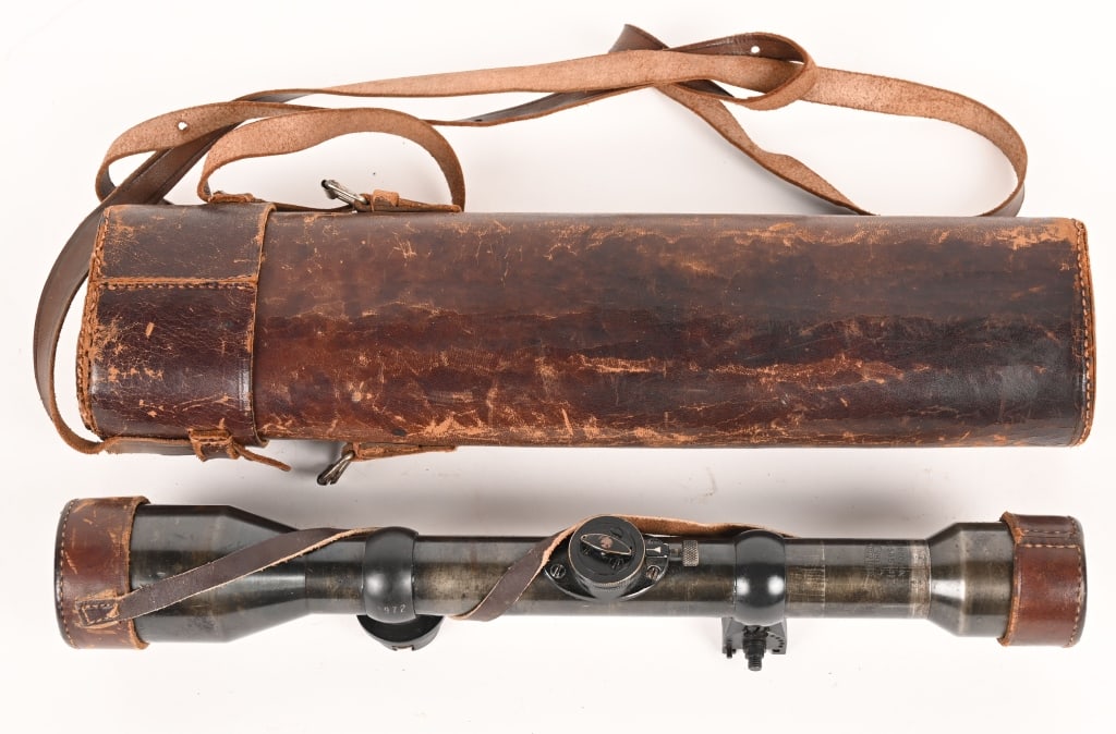 WWII NAZI GERMAN SNIPER SCOPE ZEISS JENA ZIELSECHS (1 of 8)