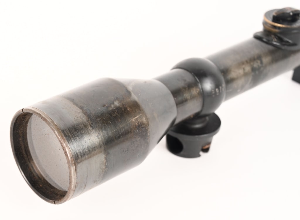 WWII NAZI GERMAN SNIPER SCOPE ZEISS JENA ZIELSECHS - 4