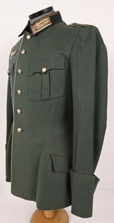 WWII NAZI INFANTRY NCO'S OLD STYLE SERVICE TUNIC - 5