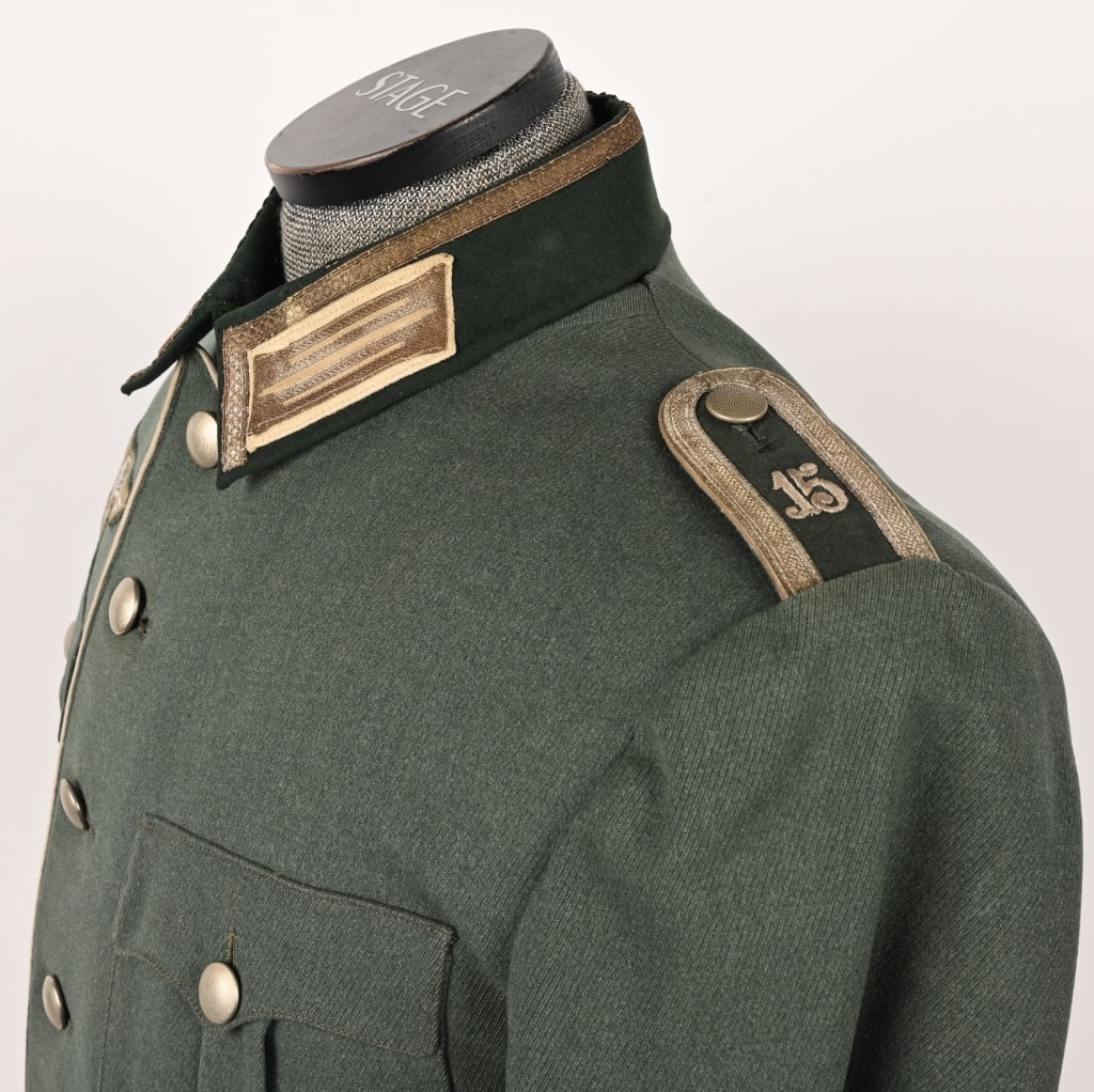 WWII NAZI INFANTRY NCO'S OLD STYLE SERVICE TUNIC - 6