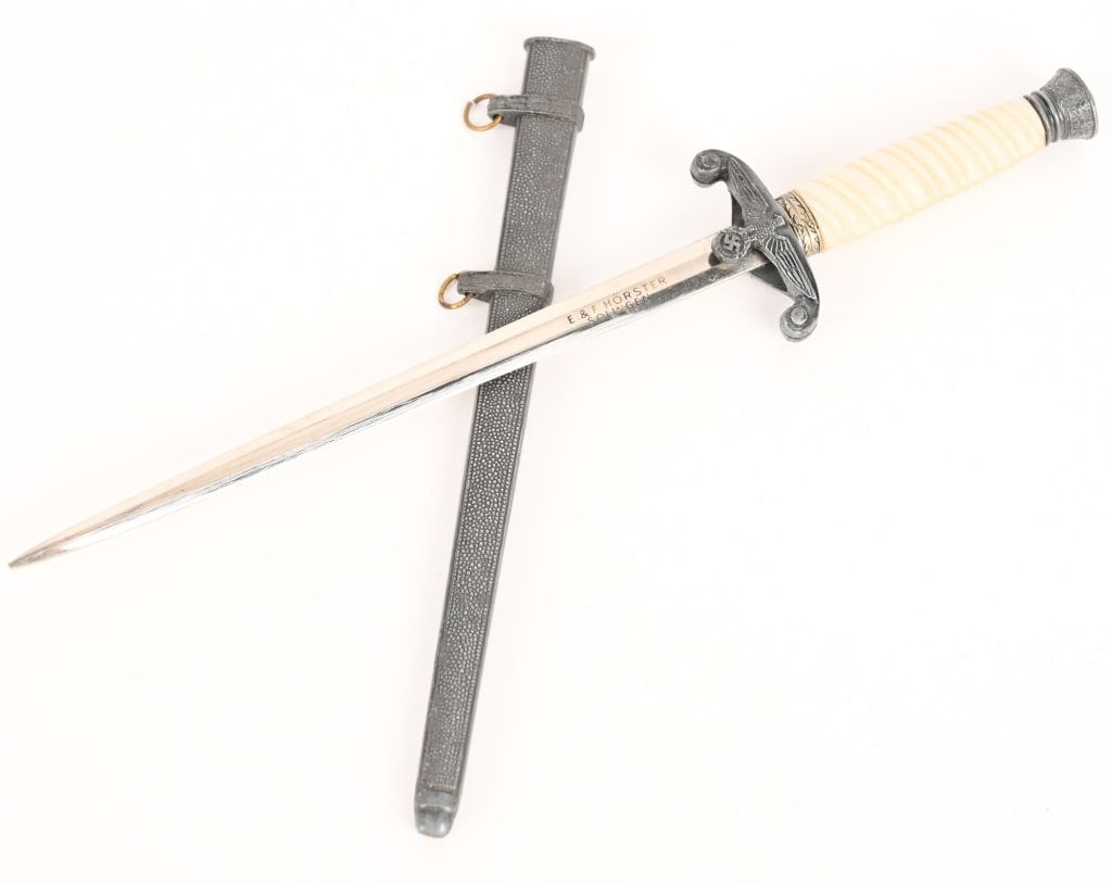 WWII NAZI GERMAN ARMY DAGGER E. F. HORSTER (1 of 4)