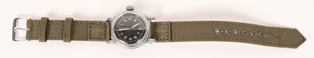 WWII US WALTHAM TYPE A-11 HACK WRISTWATCH MINT (1 of 7)