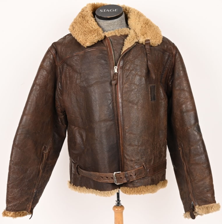 WWIII BRITISH ROYAL AIR FORCE IRVIN FLIGHT JACKET (1 of 8)