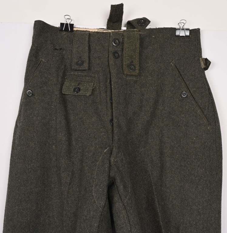 WWII NAZI GERMAN WEHRMACHT COMBAT TROUSERS WW2 - 2