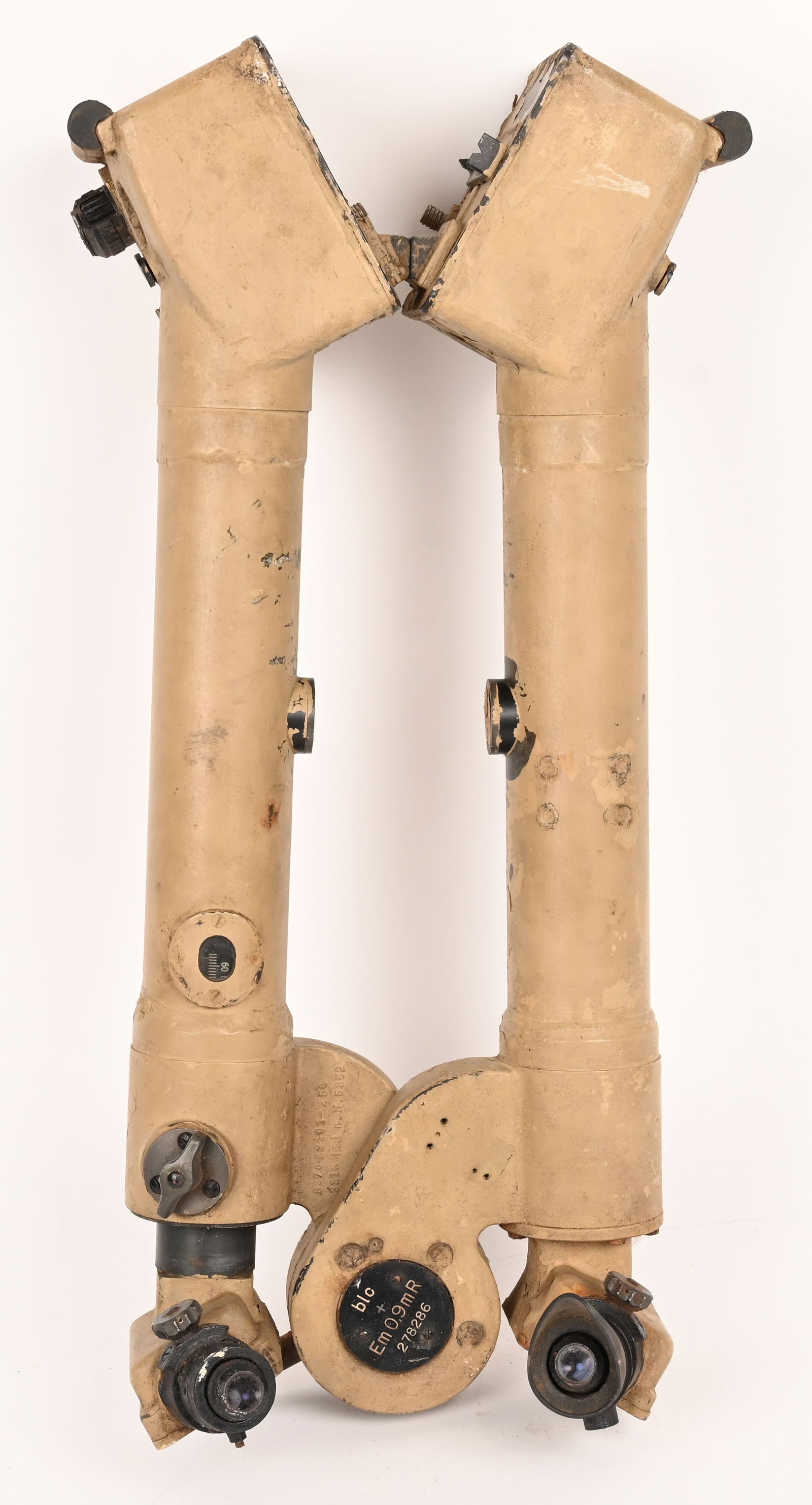 WWII NAZI PANZER SCISSOR RANGEFINDER BINOCULAR WW2 (1 of 5)