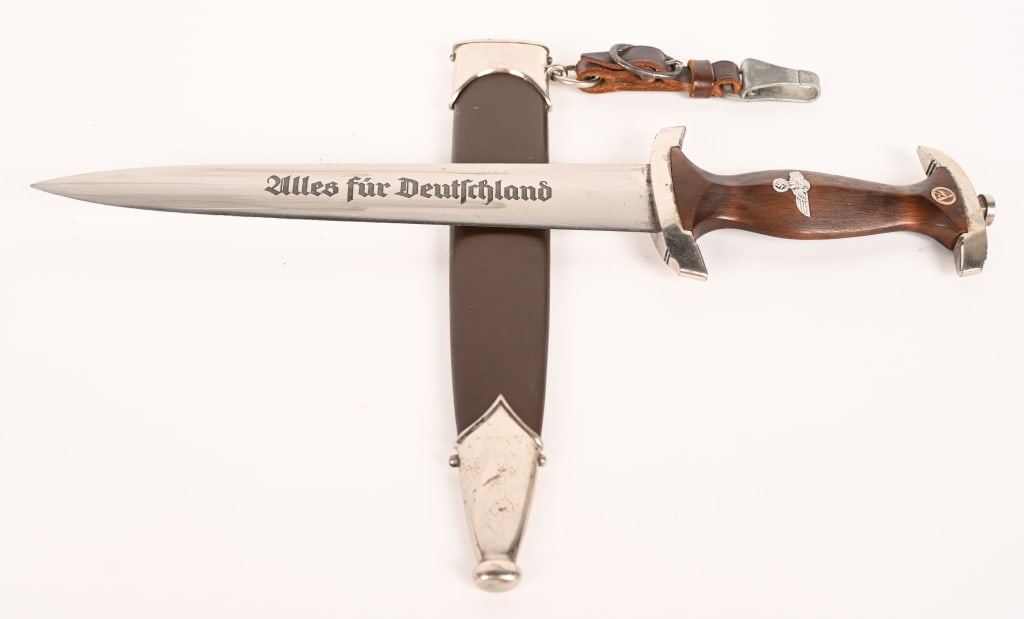 WWII NAZI GERMAN SA DAGGER BY M7/49 HERDER WW2 (1 of 6)