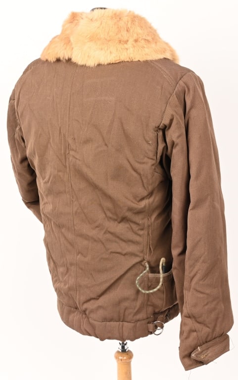 WWII JAPANESE ARMY TWO PIECE WINTER FLIGHT SUIT - 4