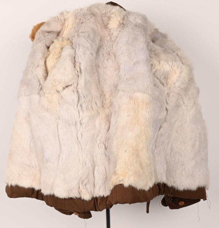 WWII JAPANESE ARMY TWO PIECE WINTER FLIGHT SUIT - 5