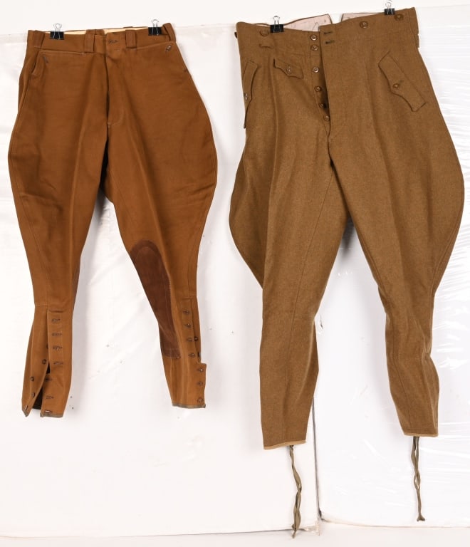 WWII NAZI GERMAN SA / POLITICAL BREECHES LOT OF 2 (1 of 8)