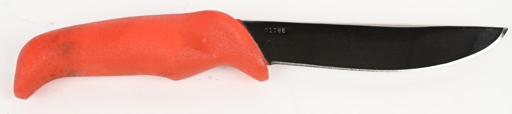 ORANGE HANDLED NEPTUNE GERBER DIVE KNIFE - 2