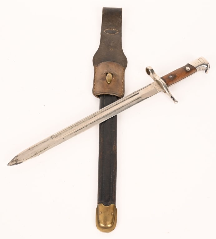 ITALIAN MADE AUSTRIAN M1891 RIFLE BAYONET (1 of 8)