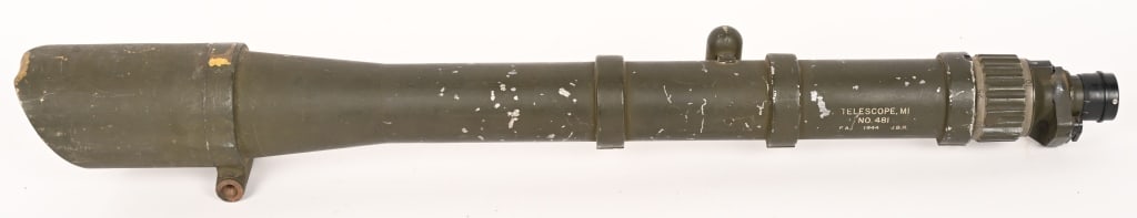 WWII FIELD ARTILLERY MI TELESCOPE 1944 3 INCH GUN (1 of 9)