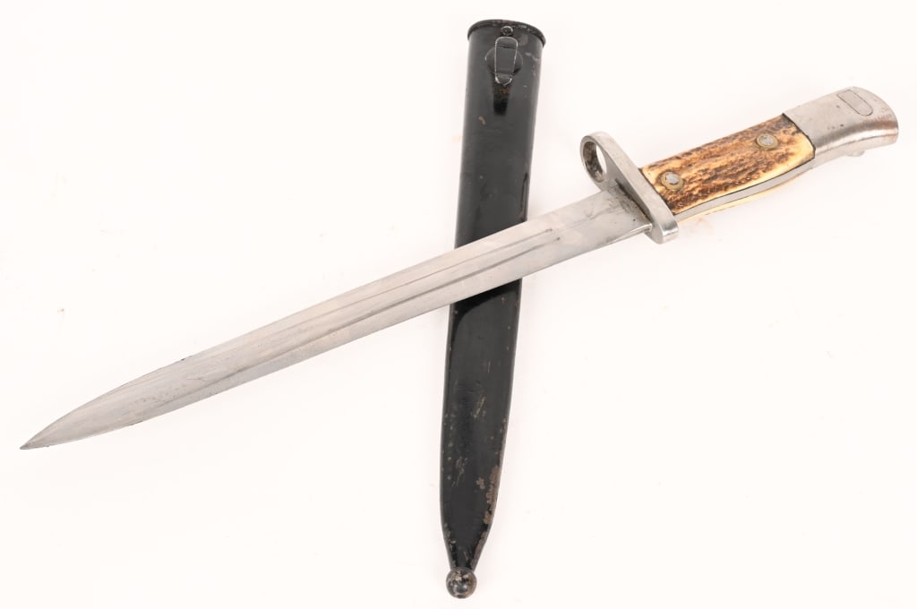 WWII NAZI GERMAN HUNTING OR DRESS STAG BAYONET (1 of 6)