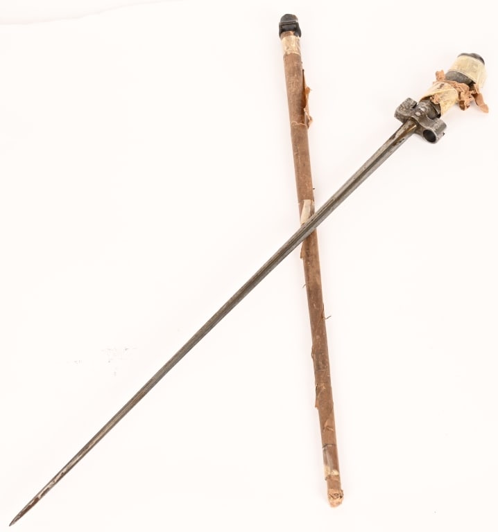 WWI M1886/91/16 LEBEL RIFLE ROSALIE SPIKE BAYONET (1 of 6)