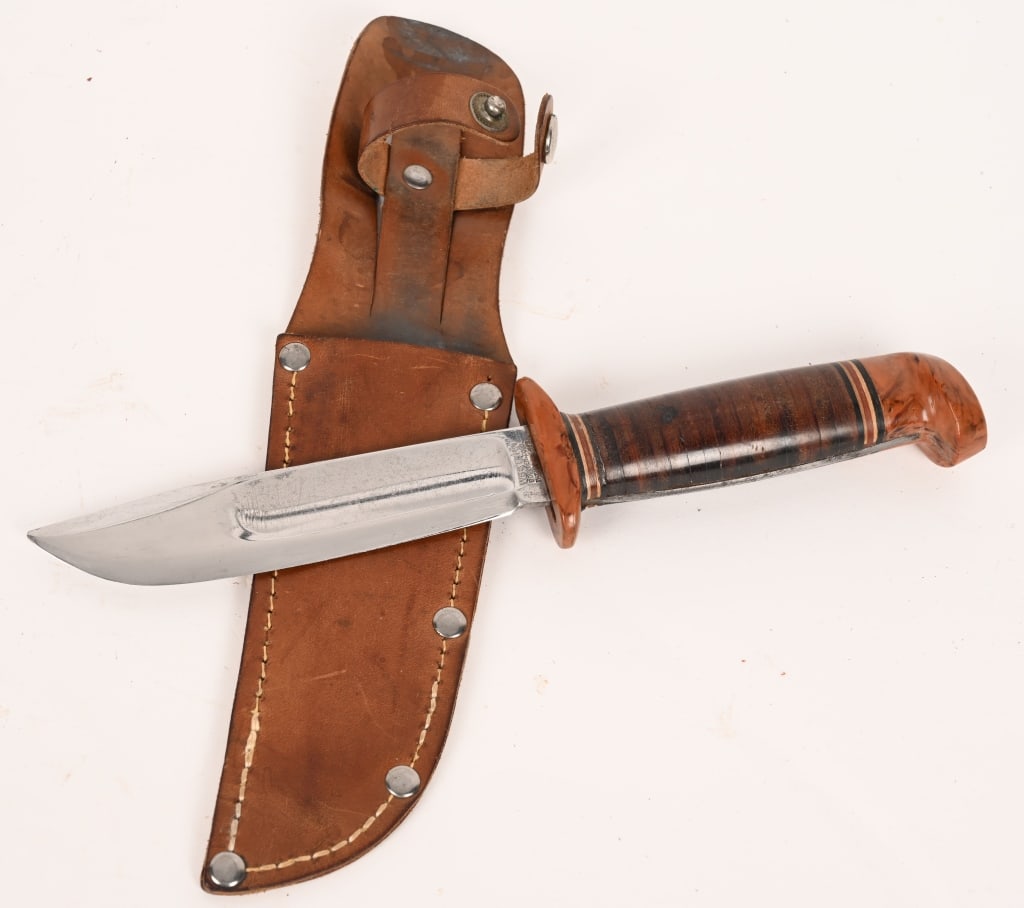 WWII US WESTERN BOULDER COLO. FIGHTING KNIFE (1 of 4)