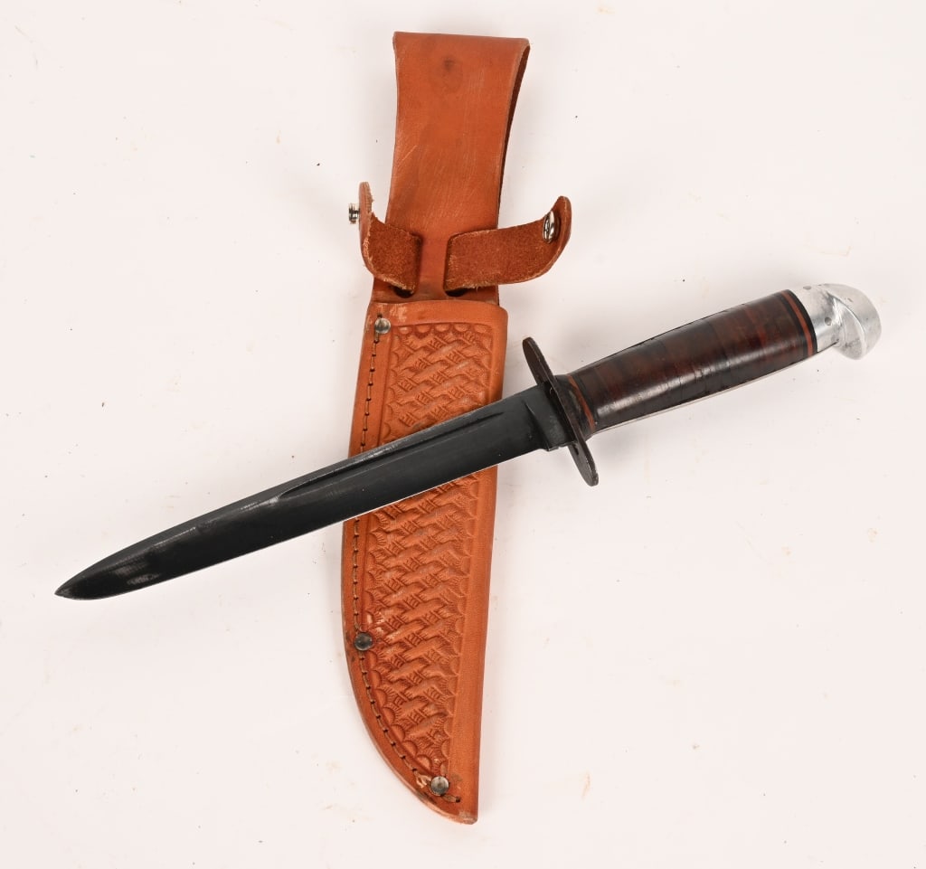 WWII WESTERN L77 COMMANDO FIGHTING KNIFE WW2 (1 of 4)