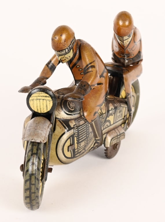 GERMAN CKO KELLERMAN TIN WINDUP MOTORCYCLE - 2