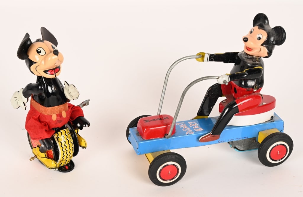 2- LINEMAR & MARX TIN MICKEY MOUSE TOYS (1 of 11)