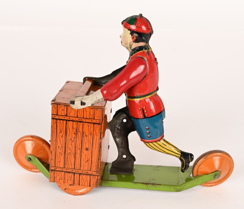 B&R TIN WINDUP KID FLYER - 2