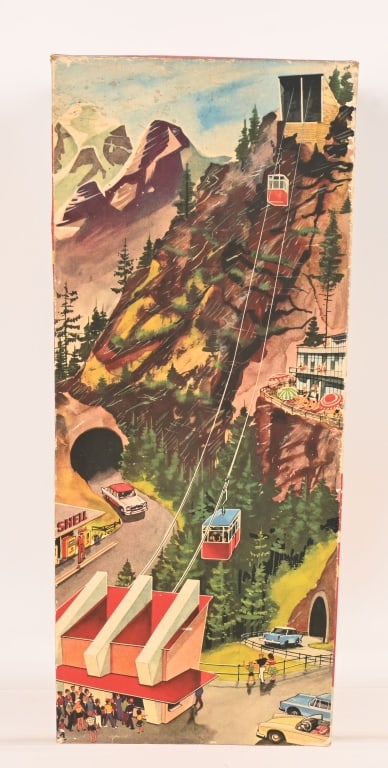 TECHNOFIX WINDUP CABLE CAR w/ BOX - 7