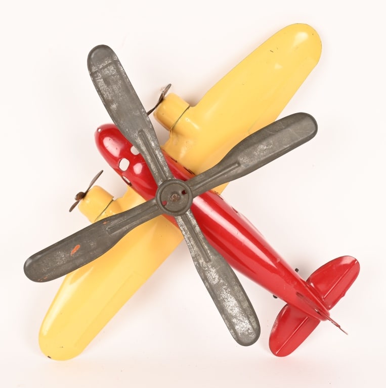 WYANDOTTE PRESSED STEEL GYRO PLANE (1 of 6)