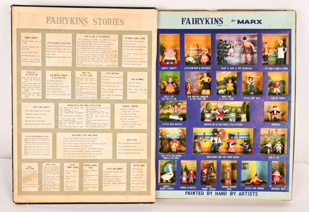 MARX FAIRYKINS SET IN BOX (1 of 6)