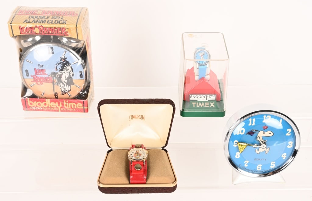 SNOOPY & MORE WATCH & CLOCKS (1 of 5)