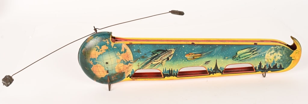 TECHNOFIX TIN WINDUP ROCKET EXPRESS (1 of 6)